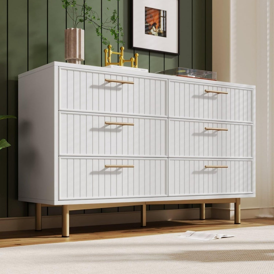 Grise commode de rangement structure metallique