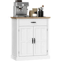 Enfilade gris clair 75 cm, de style moderne