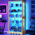 Vitrine bleu 40 x 80 x 180 cm
