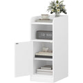 Intemporel table de chevet gris clair 35 x 24 x 60 cm