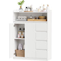Colonne de rangement piece maitresse contemporaine gris clair