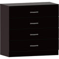 Commode gris fonce, 4 tiroirs pour cuisine