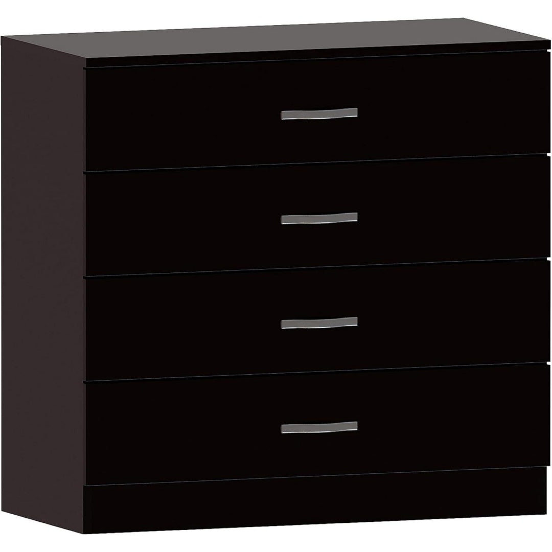 Commode gris fonce, 4 tiroirs pour cuisine