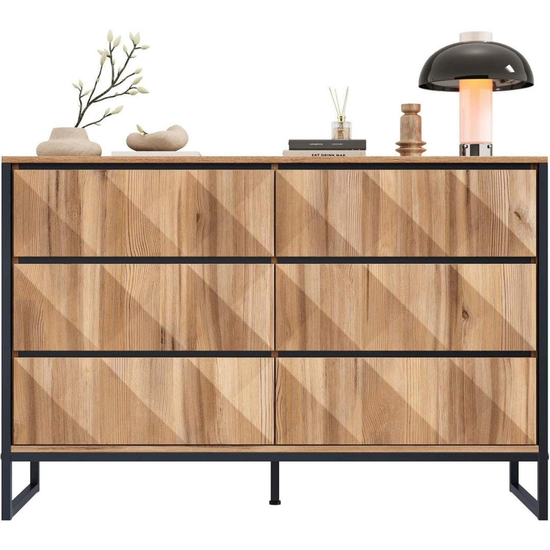Buffet marron, contemporain pour une decoration industriel
