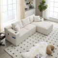 Canape gris clair avec coussin rembourre