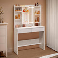 Coiffeuse 40 x 90 x 145 cm en verre solide