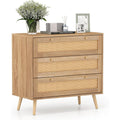 Commode ideale salon marron scandinave