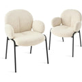 Superbe chaise gris clair en acier 49 x 58 x 80.5 cm