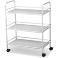 Chariot de rangement gris clair