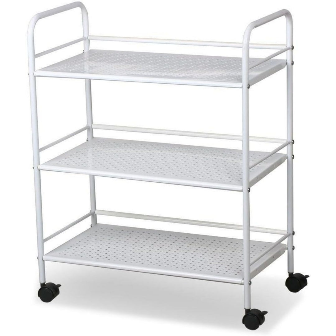 Chariot de rangement gris clair