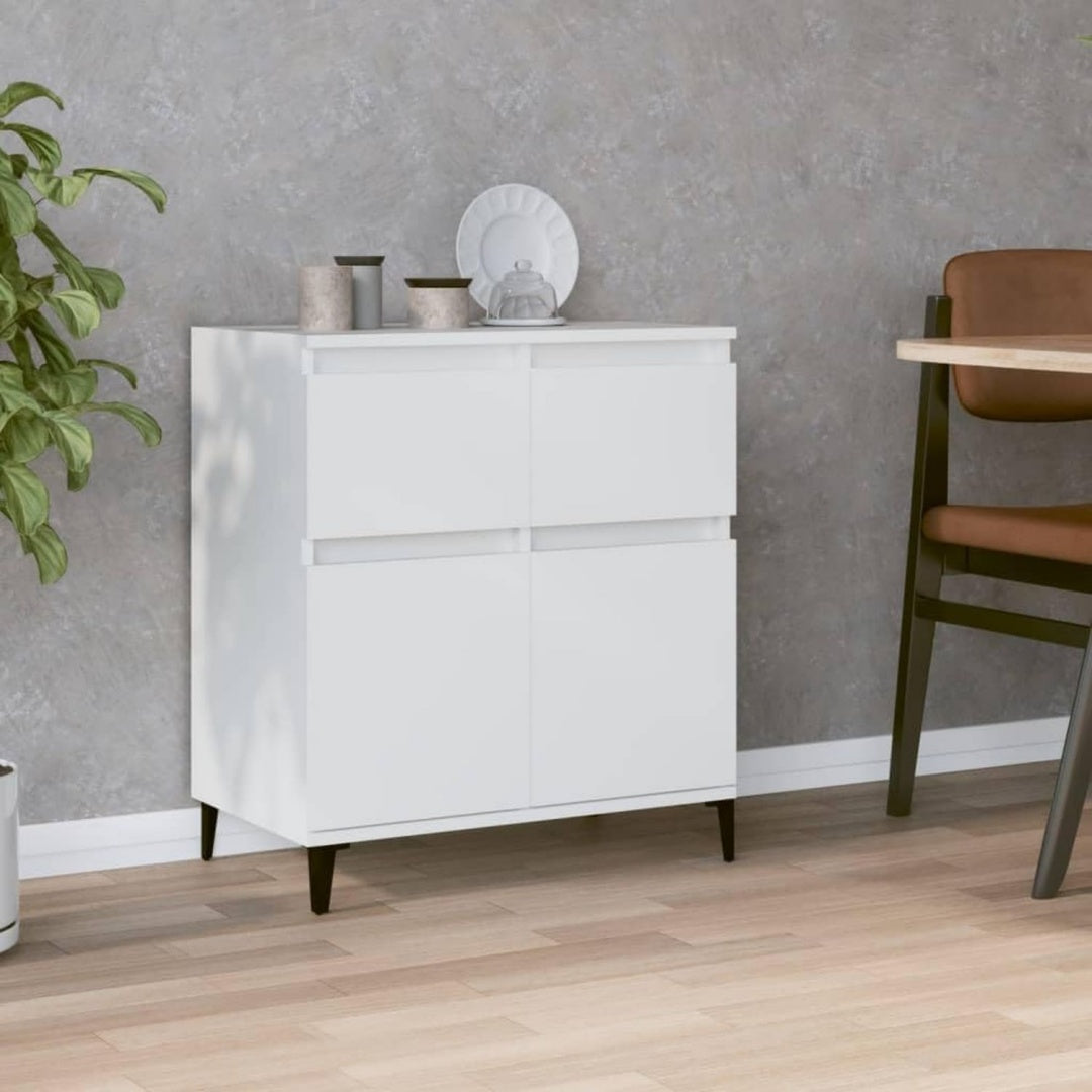 Credence gris en bois 60 x 35 x 70 cm
