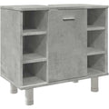 Buffet de rangement astucieux gris